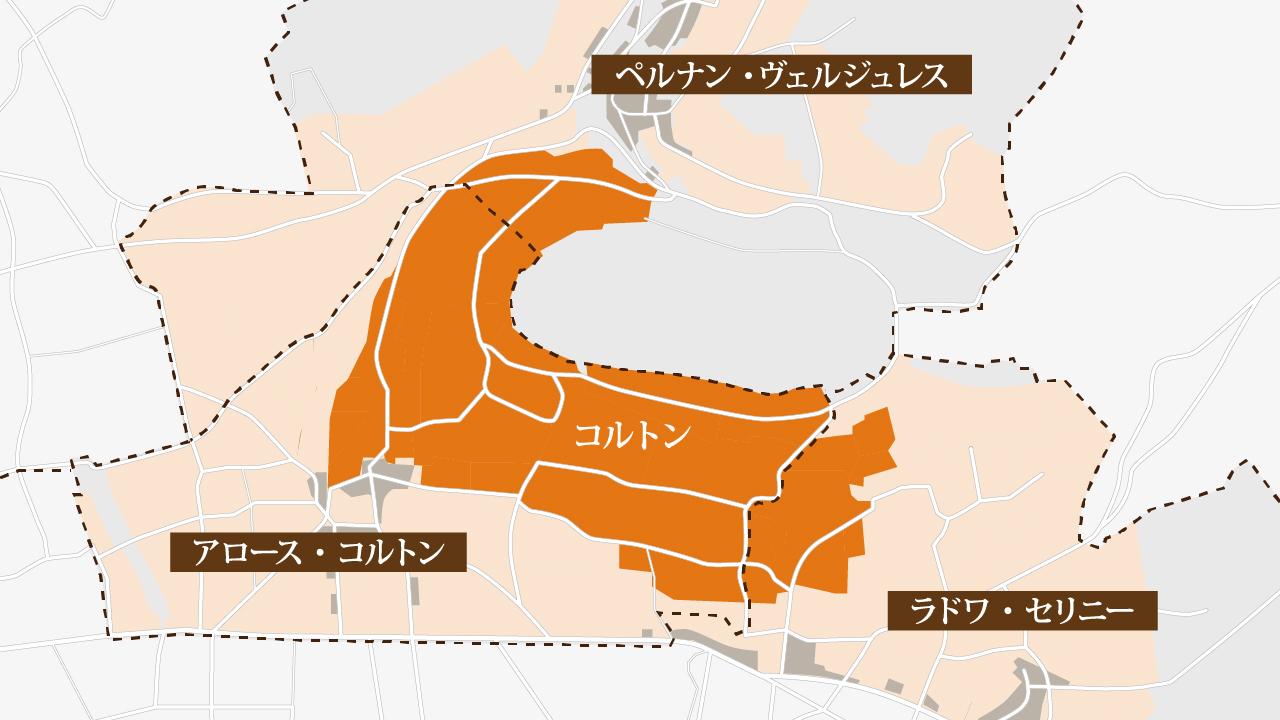 コルトン　地図