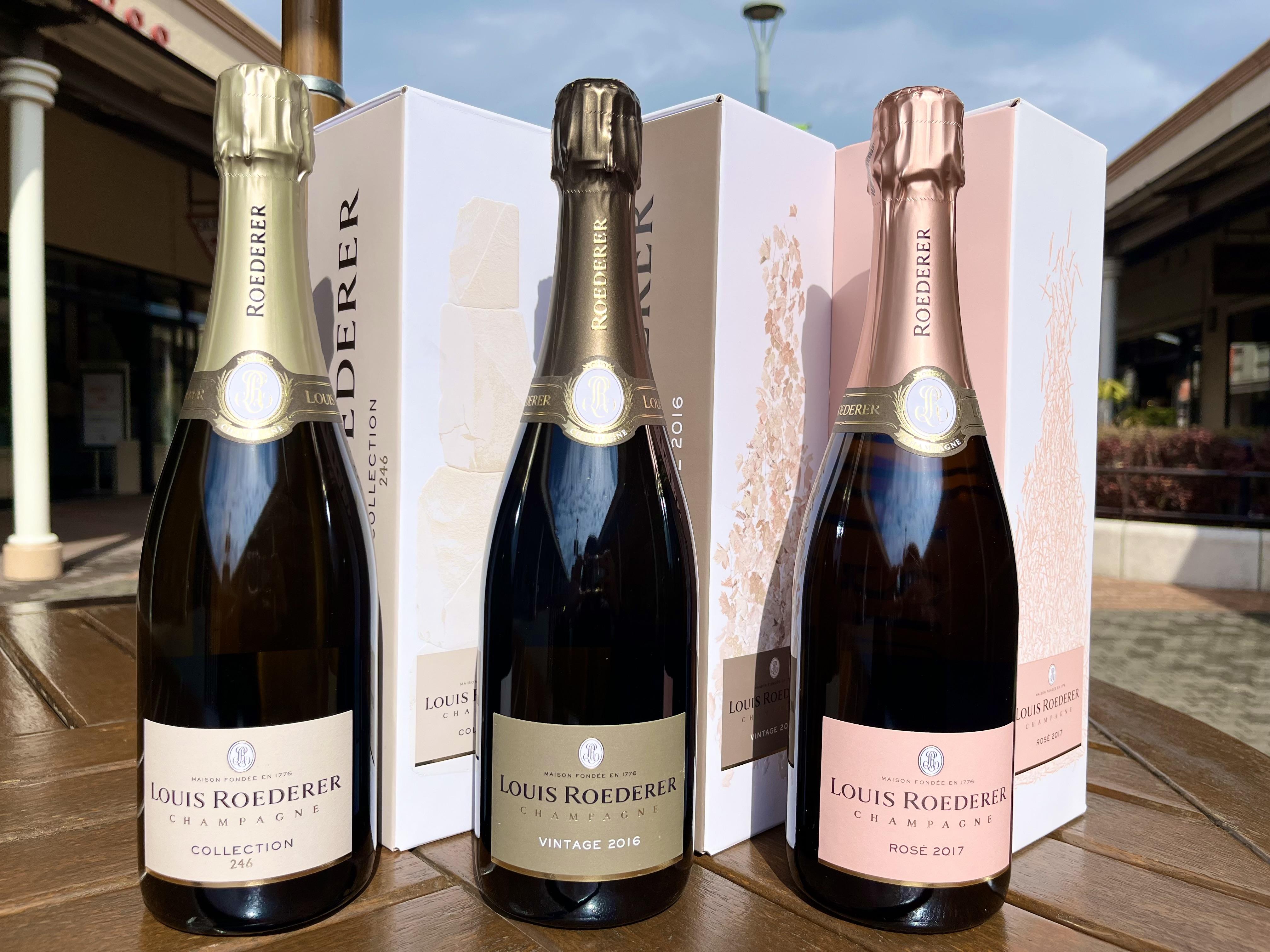 【期間限定】おかげさまで大好評！新ルイ・ロデレールセット販売開始！！