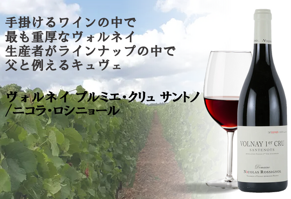 【7月24日（金）～無くなり次第終了】重厚なヴォルネイ・プルミエ・クリュ。生産者がラインナップの中で父と例えるキュヴェ
