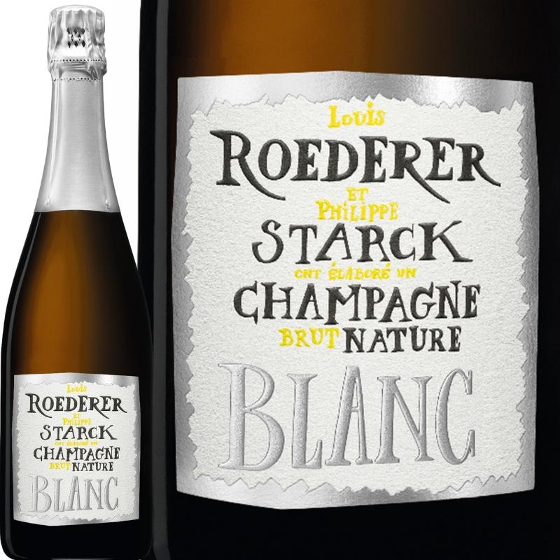ルイ・ロデレール ブリュット・ナチュール・ブラン フィリップ・スタルク[ボックス付]