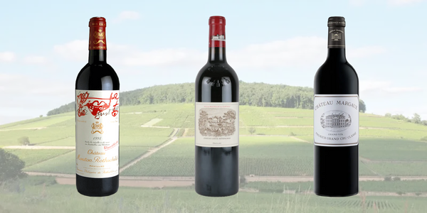 4月17日(金)～1995年ヴィンテージ　ムートン・ラフィット・マルゴー　３グラスセット