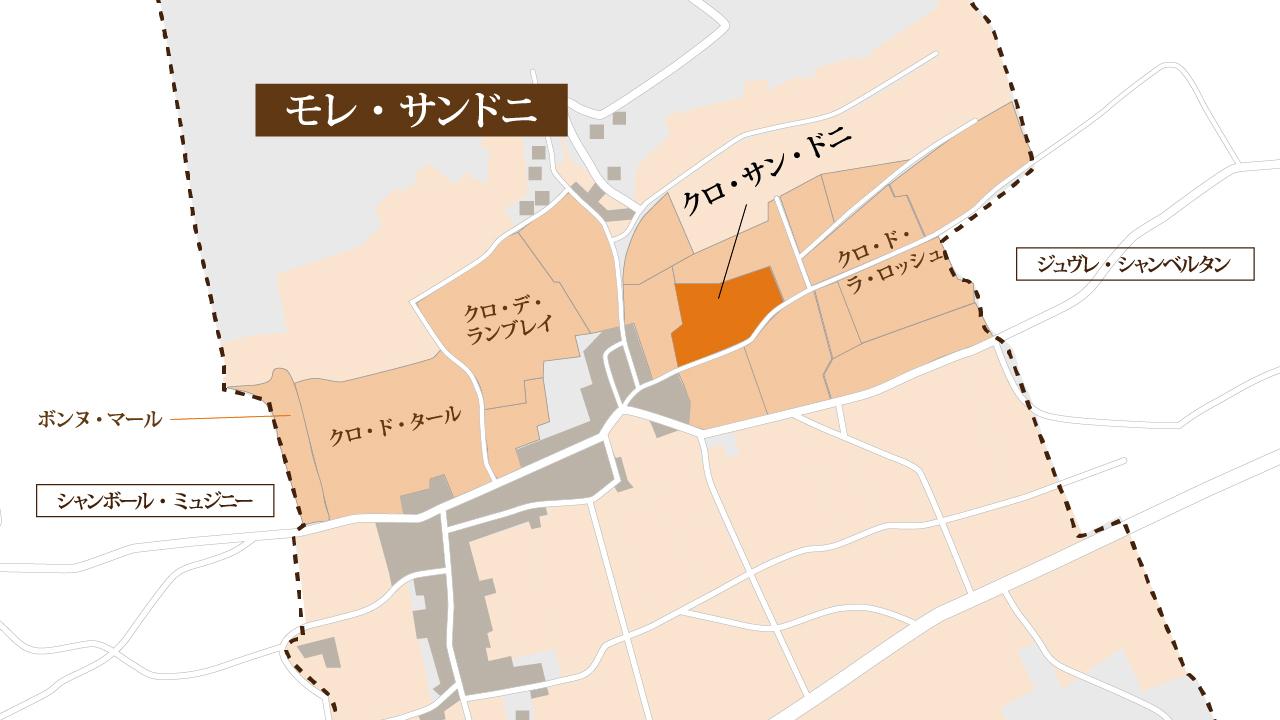 クロ・サン・ドニ地図