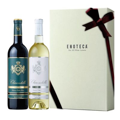 ボルドーワイン紅白プレミアムギフトセット 送料無料 紙箱込み のしリボン対応 解説付き CR11-1