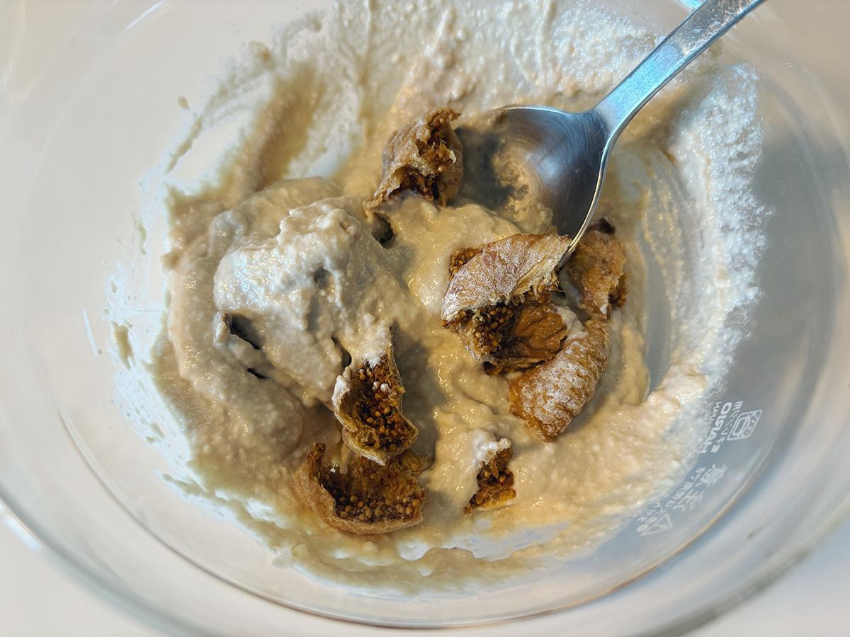 ドライいちじくの白あえ_工程