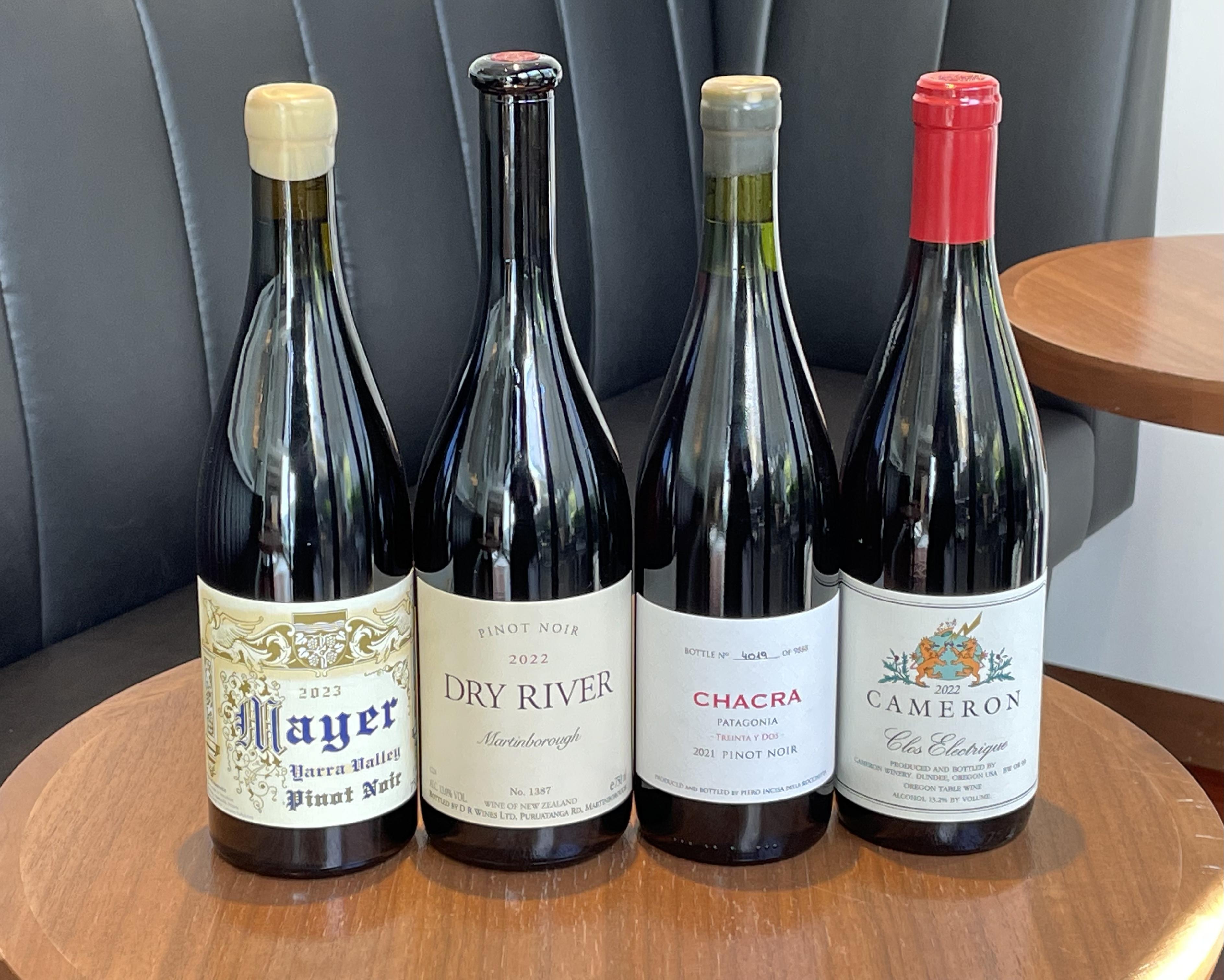 【挑戦的テイスティング企画】ピノ・ノワール　ニューワールド4大産地飲み比べ