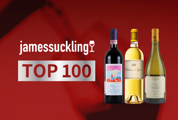 ジェームス・サックリング 2024年 TOP 100 WORLD WINES