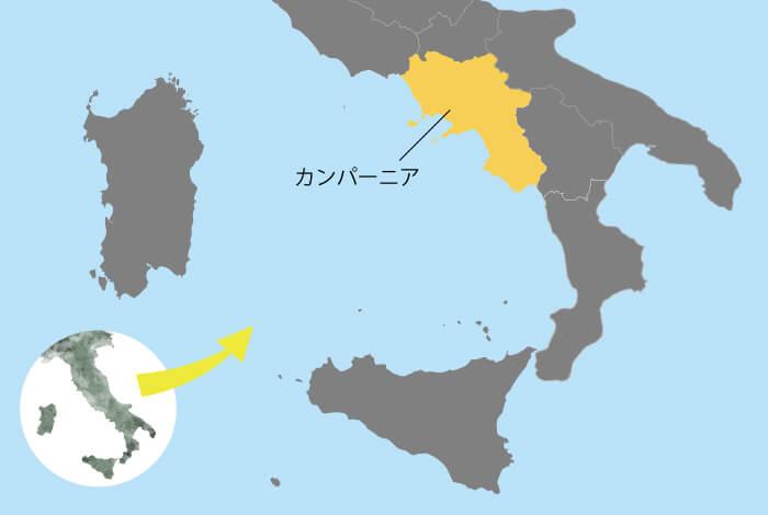 カンパーニア　地図