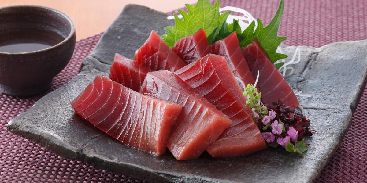 マグロの刺身