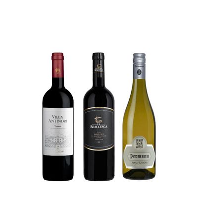 名門アンティノリで巡るイタリアワイン HA11-1 [750ml x 3]