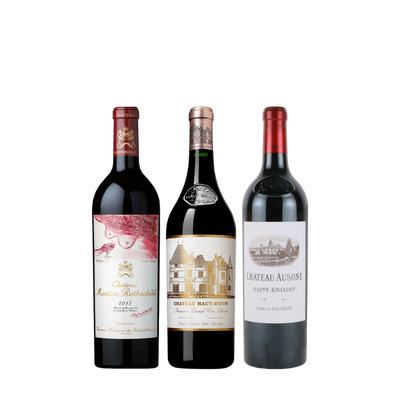 ボルドー右岸＆左岸の競演！名門シャトー赤ワイン3本セット GV5-3 [750ml x 3]