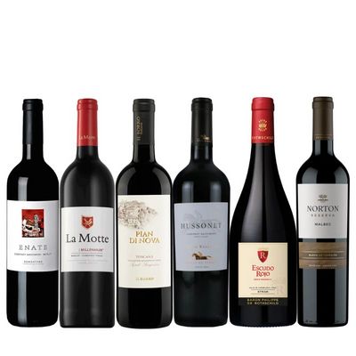 濃厚な味わいを楽しむ！フルボディ赤ワイン6本セット VB4-1 [750ml x 6