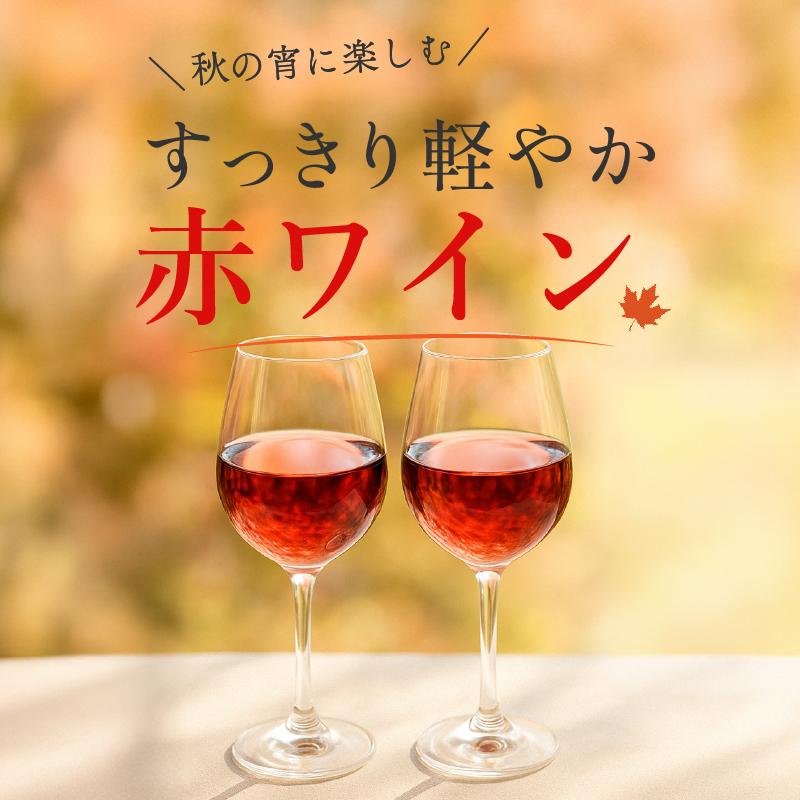 すっきり軽やか赤ワイン