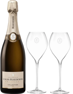 ルイ・ロデレール・コレクション 245 デュオ 2 グラスセット [ボックス付]