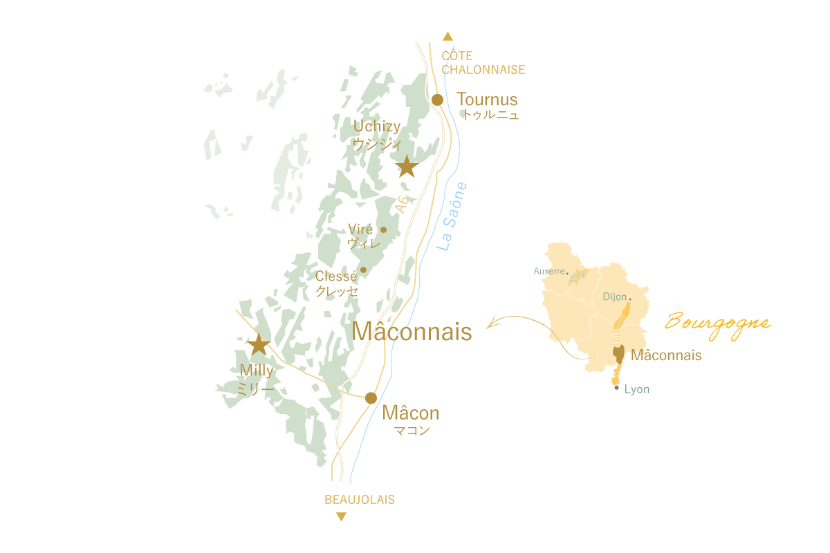 マコネ地図