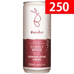 スパークリング缶ワイン カベルネ・シラーズ・メルロ [250ml]