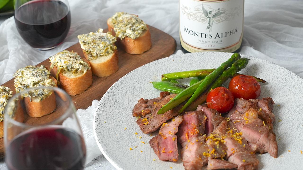 4月のレシピとワイン