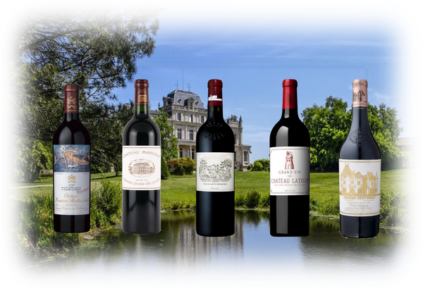 12月19日（金）～５大シャトー2010の比較を楽しむ5グラスセット