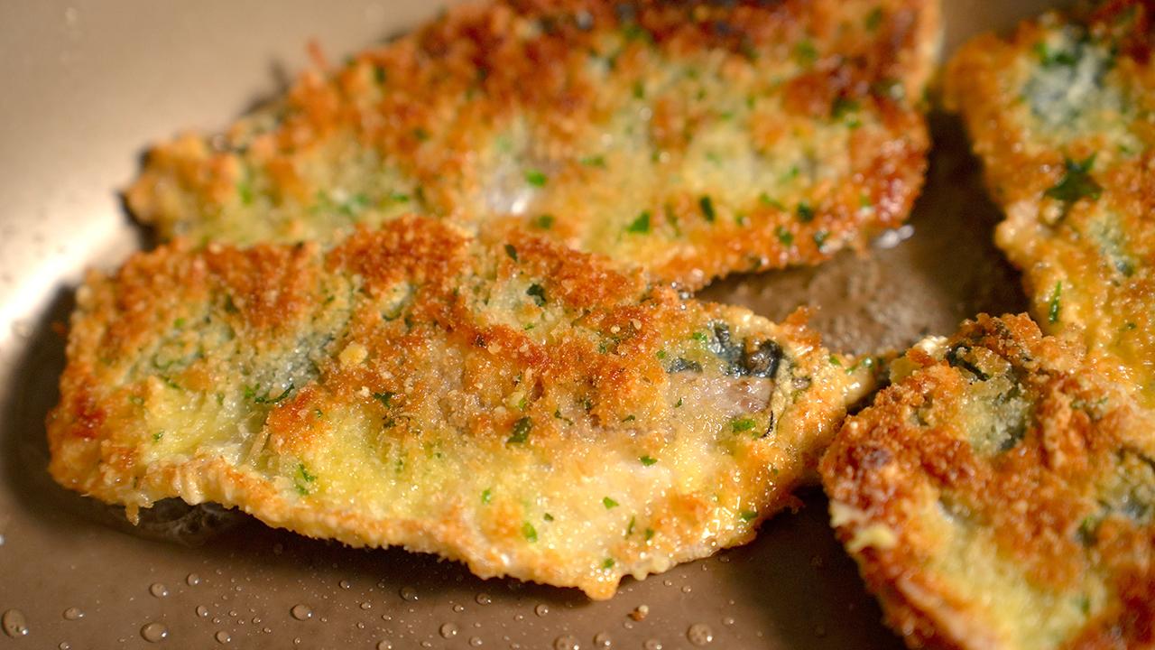 あじの香味パン粉焼き_工程