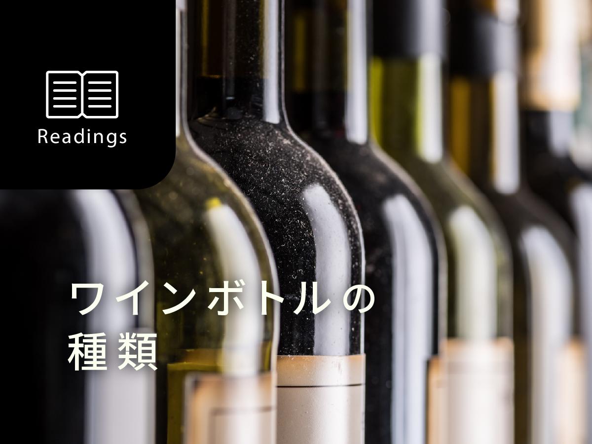 ソムリエ監修】ワインボトルの種類を徹底解説！どうして形や色に違いが