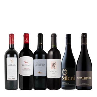 産地の個性を楽しむ！赤ワイン6本セットVR12-1 [750ml x 6] | エノテカ