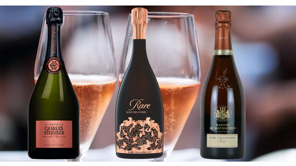 シャンパーニュ地方の偉大なるヴィンテージ【2012 ROSE CHAMPAGNE３GLASS 】