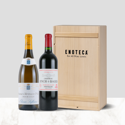 ＜ENOTECAエノテカ＞ 【送料・木箱込み・説明付き】イタリア産紅白ワイン 11000円ギフトセット IL11-2