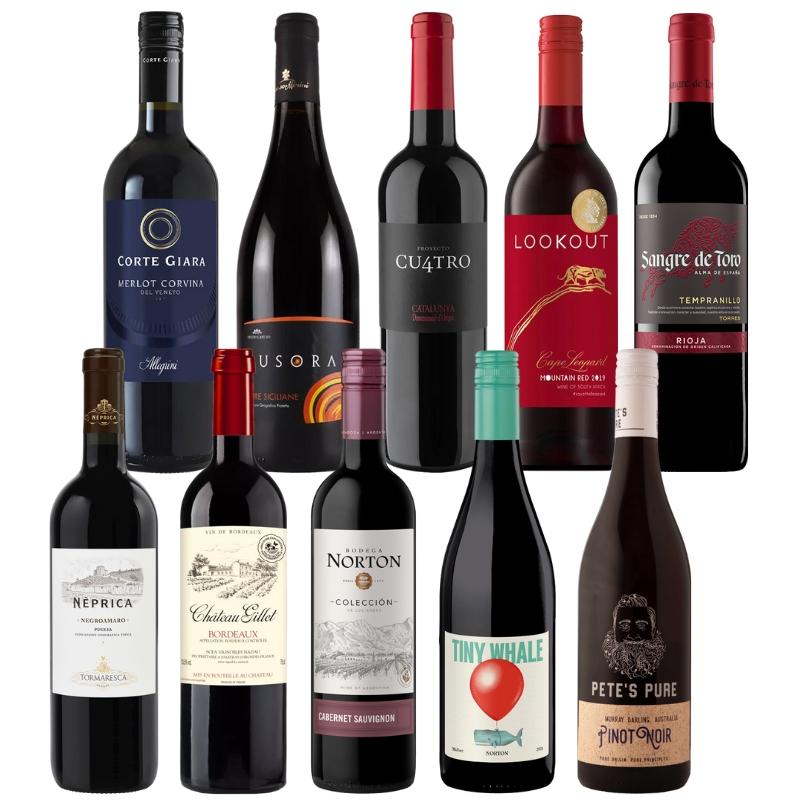 ENOTECA エノテカ　バラエティ10本セット VP8-1 [7,500ml] ワイン ワインセット エノテカ売れ筋！厳選バラエティー10本