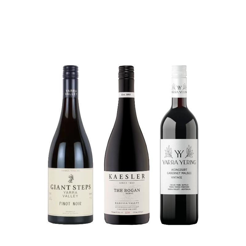 注目生産者を飲み比べ！オーストラリア赤ワイン3本セット AR5-1 [750ml