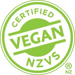 VEGAN CERTIFIED NZVS