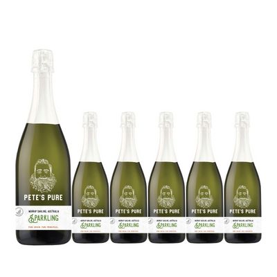 おトクに楽しむ！ ピーツ・ピュア・スパークリング 6本まとめ買い [750ml x 6]