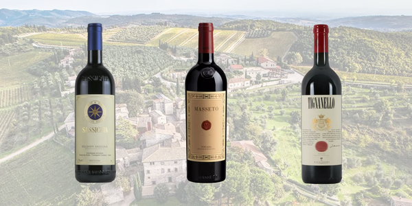 1月16日（金）～３大スーパータスカンの真髄を味わう3グラスセット