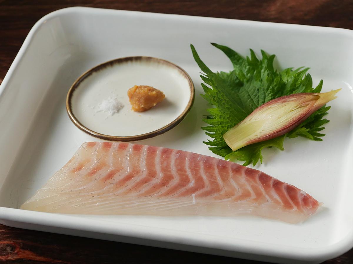 鯛のなめろう_材料
