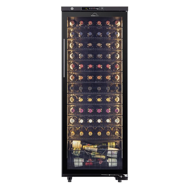 ロングフレッシュ 74本収納 右開き ST-209G(BK) / フォルスター