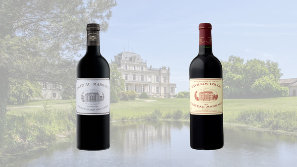 3月20日(金)～マルゴー＆パヴィヨン・ルージュ・マルゴー　2022　2グラスセット