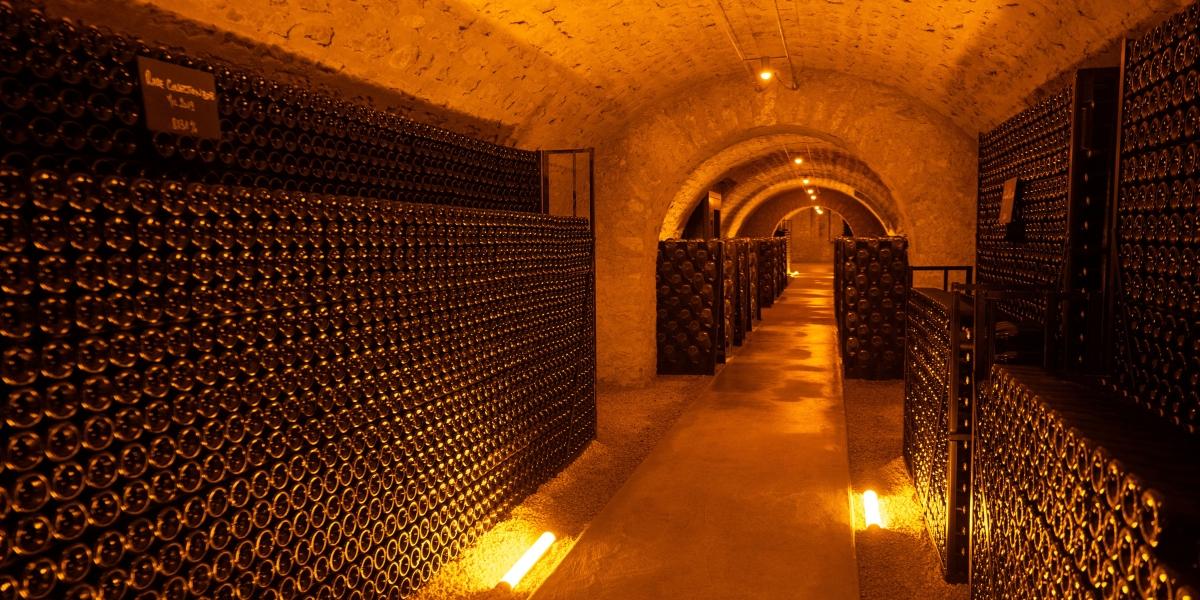 熟成用の地下セラー