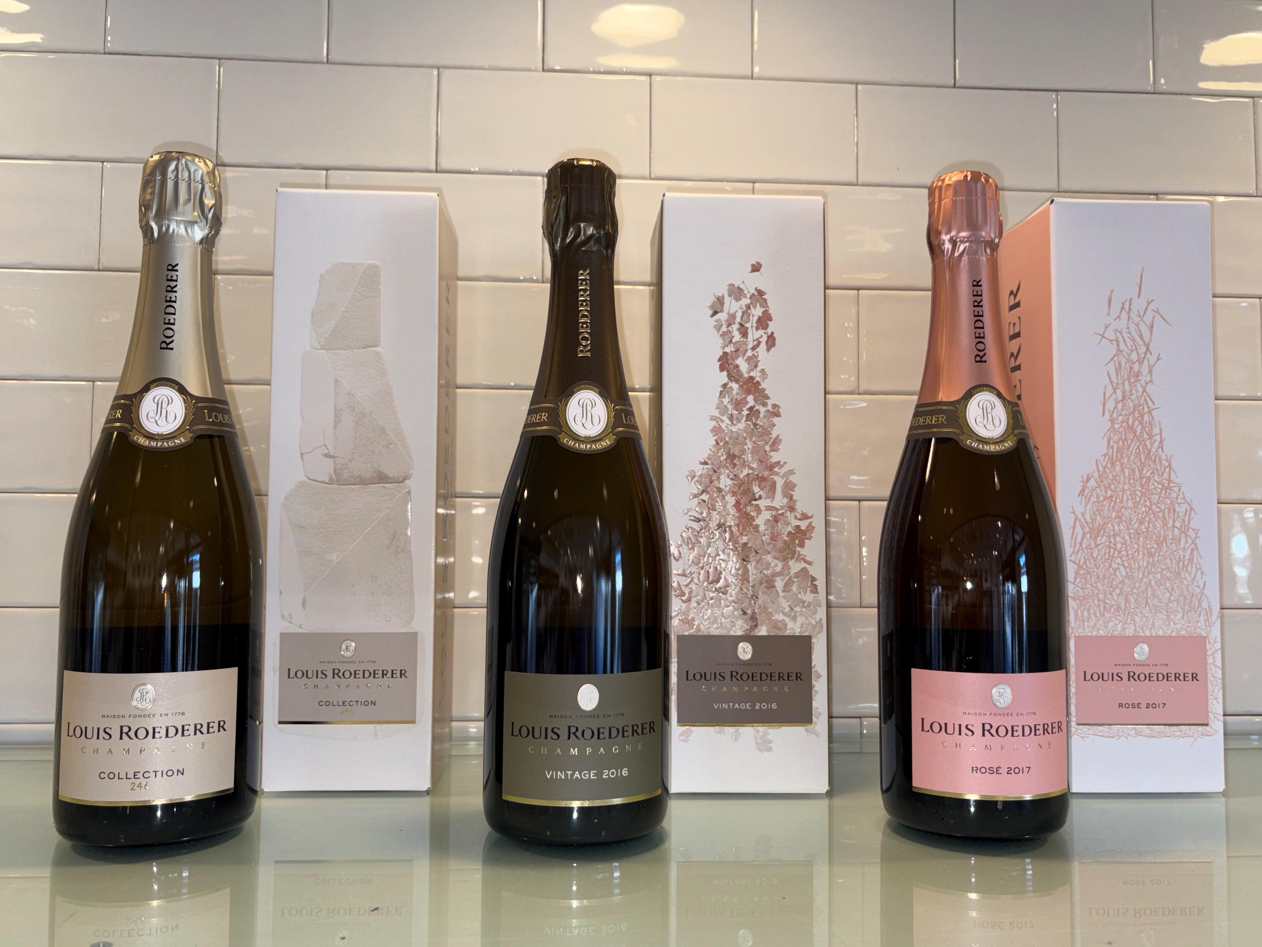 【期間限定！特別価格！】ルイ・ロデレールのシャンパーニュ3本セットが29%OFF！