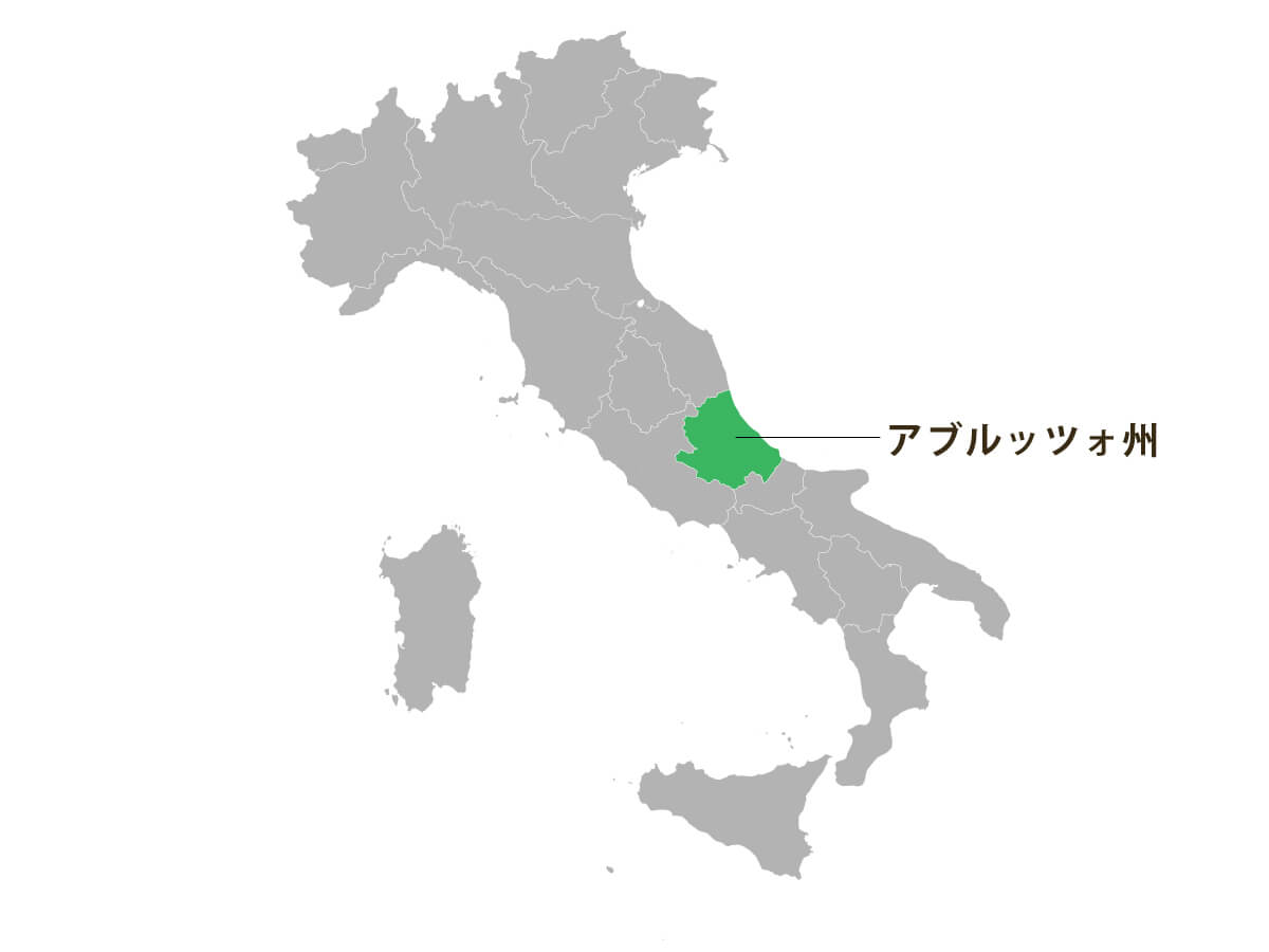 アブルッツォ州　地図