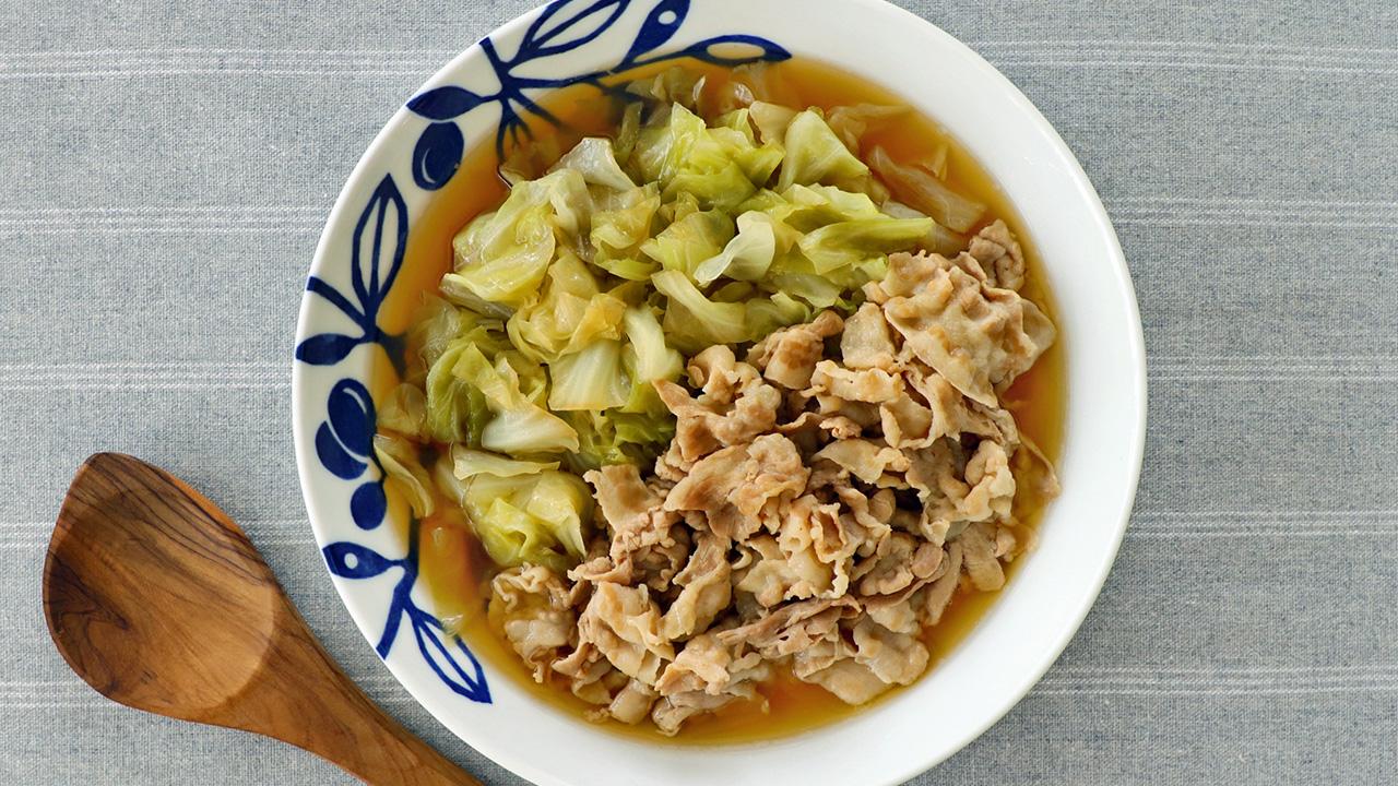 だしウマ豚キャベツ_工程③