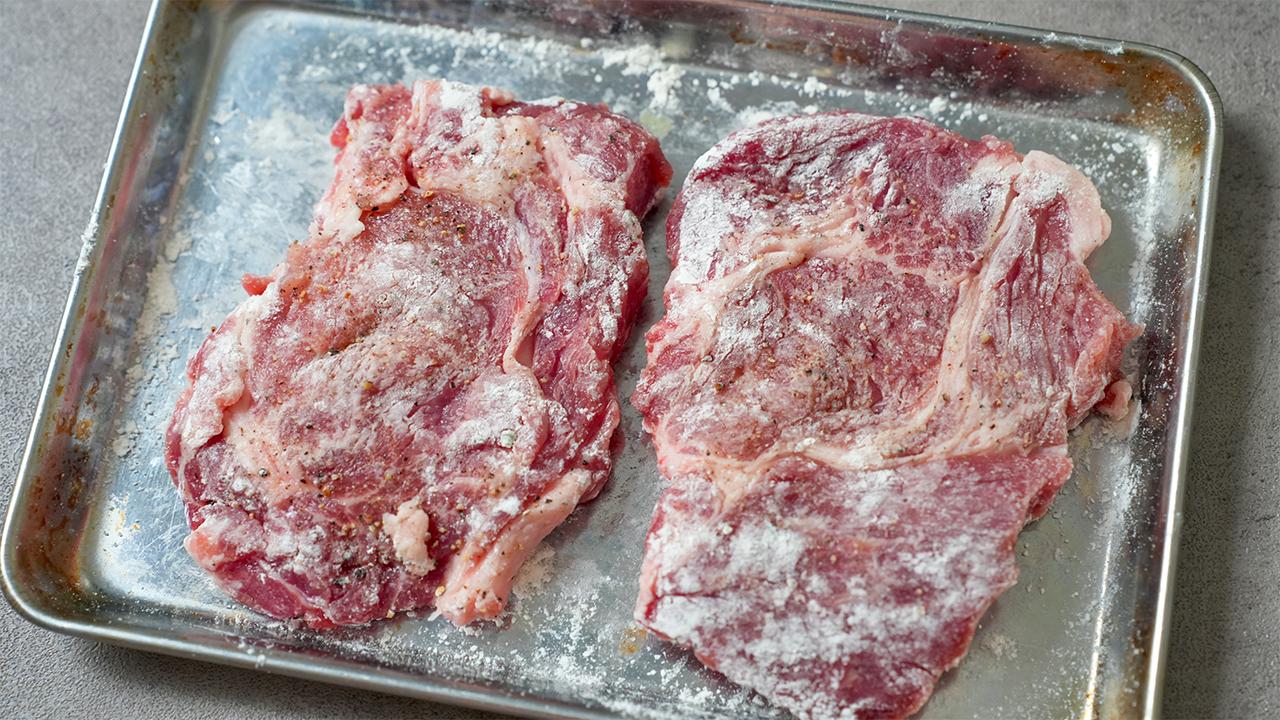 レモン香る春野菜と豚肉のバターソテー_工程