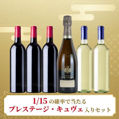 当たりの場合64%OFF！新春福袋D(赤白泡6本)