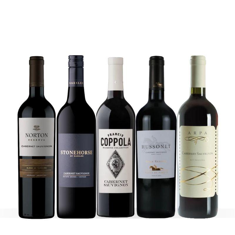 カベルネ・ソーヴィニヨン飲み比べ5本セット VR11-1 [750ml x 5